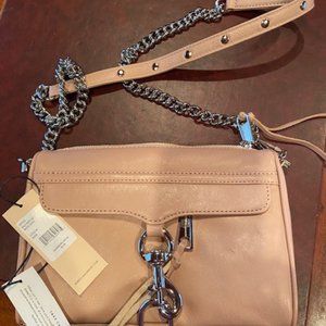 New Rebecca Minkoff Mini MAC Leather Crossbody Bag